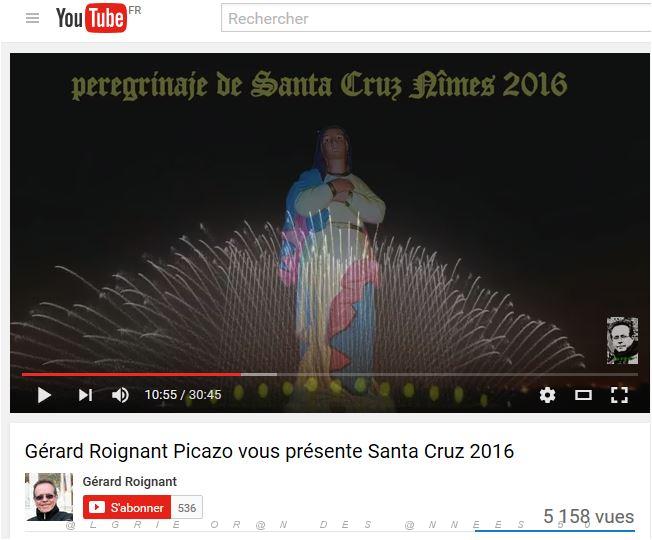 032 NIMES 2016 PELERINAGE A NOTRE DAME DE SANTA CRUZ 1 DE 2.JPG
